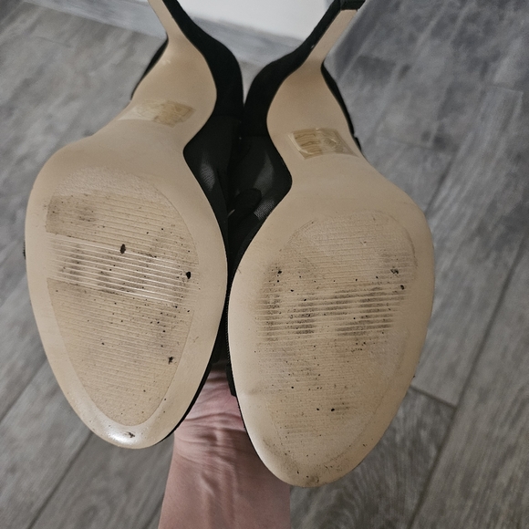 ALDO coppolino gladiator black mesh high heels - Picture 7 of 7